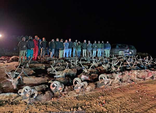 Resultado Montería Los Azahares 2023 Cinegética Cordobesa